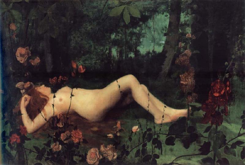 William Stott of Oldham The Nymph Spain oil painting art